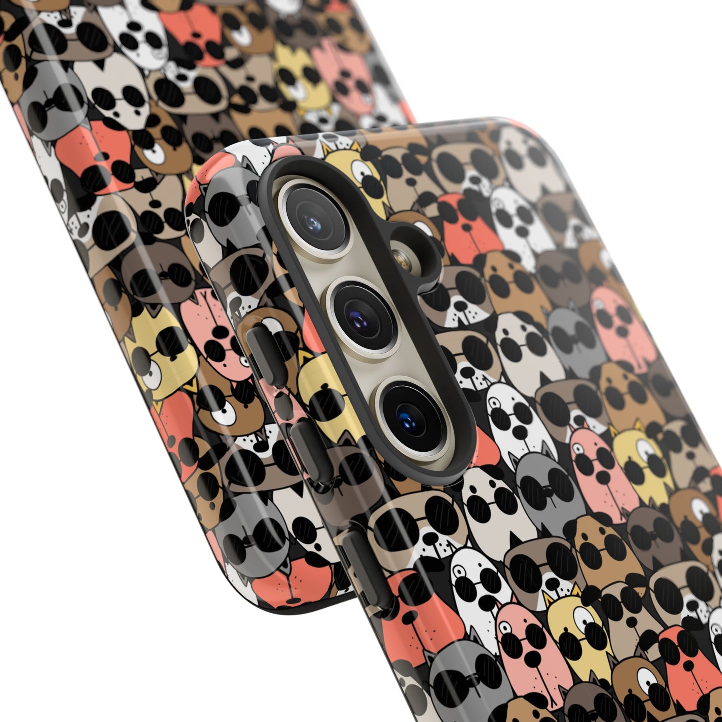 Dog Phone Case - Cute Dog Design - Tough Cases