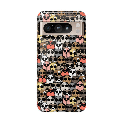 Dog Phone Case - Cute Dog Design - Tough Cases