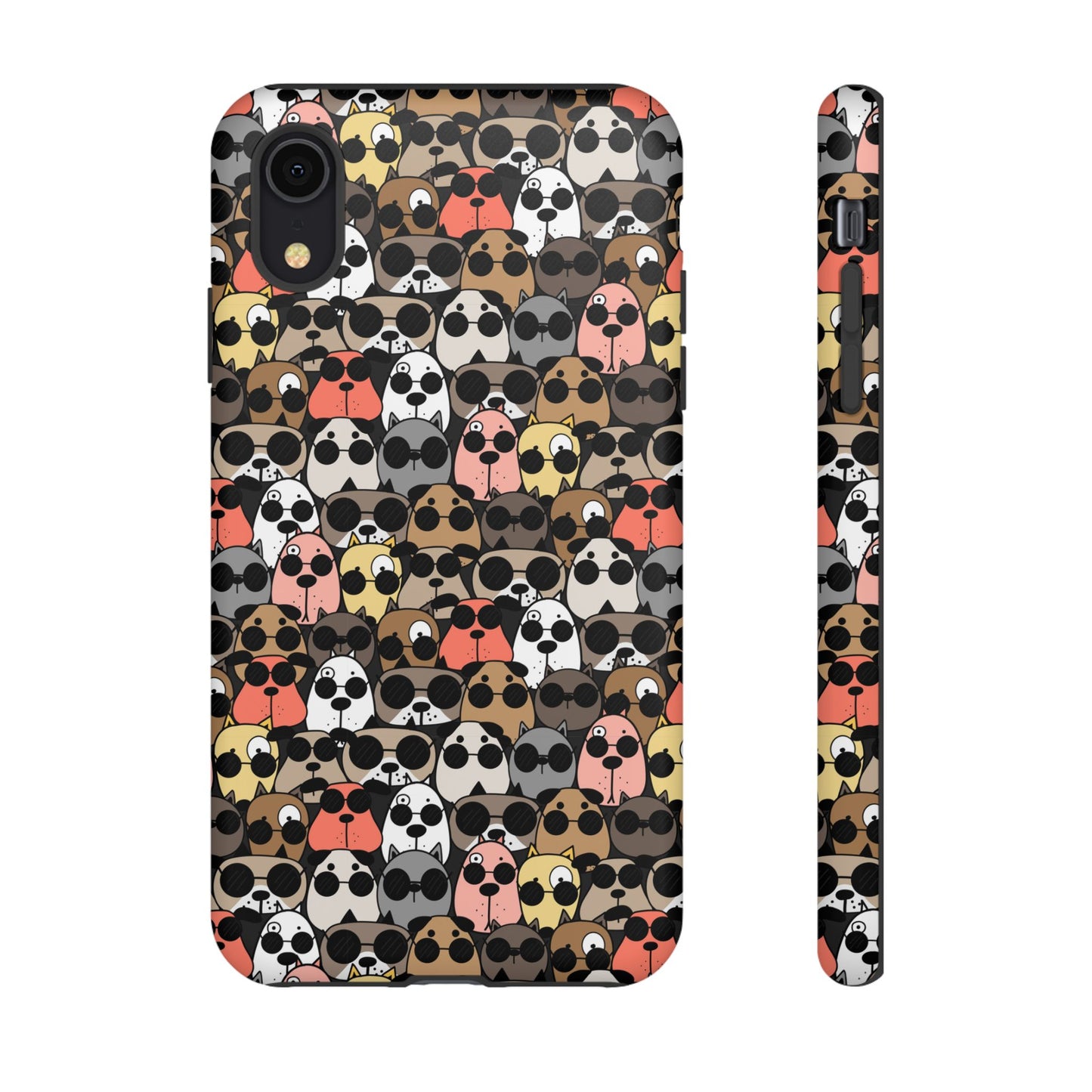 Dog Phone Case - Cute Dog Design - Tough Cases