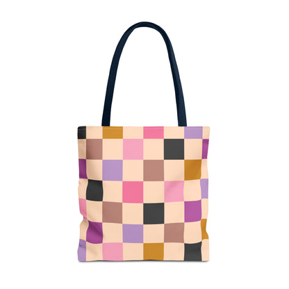 Checkered Tote Bag (AOP)