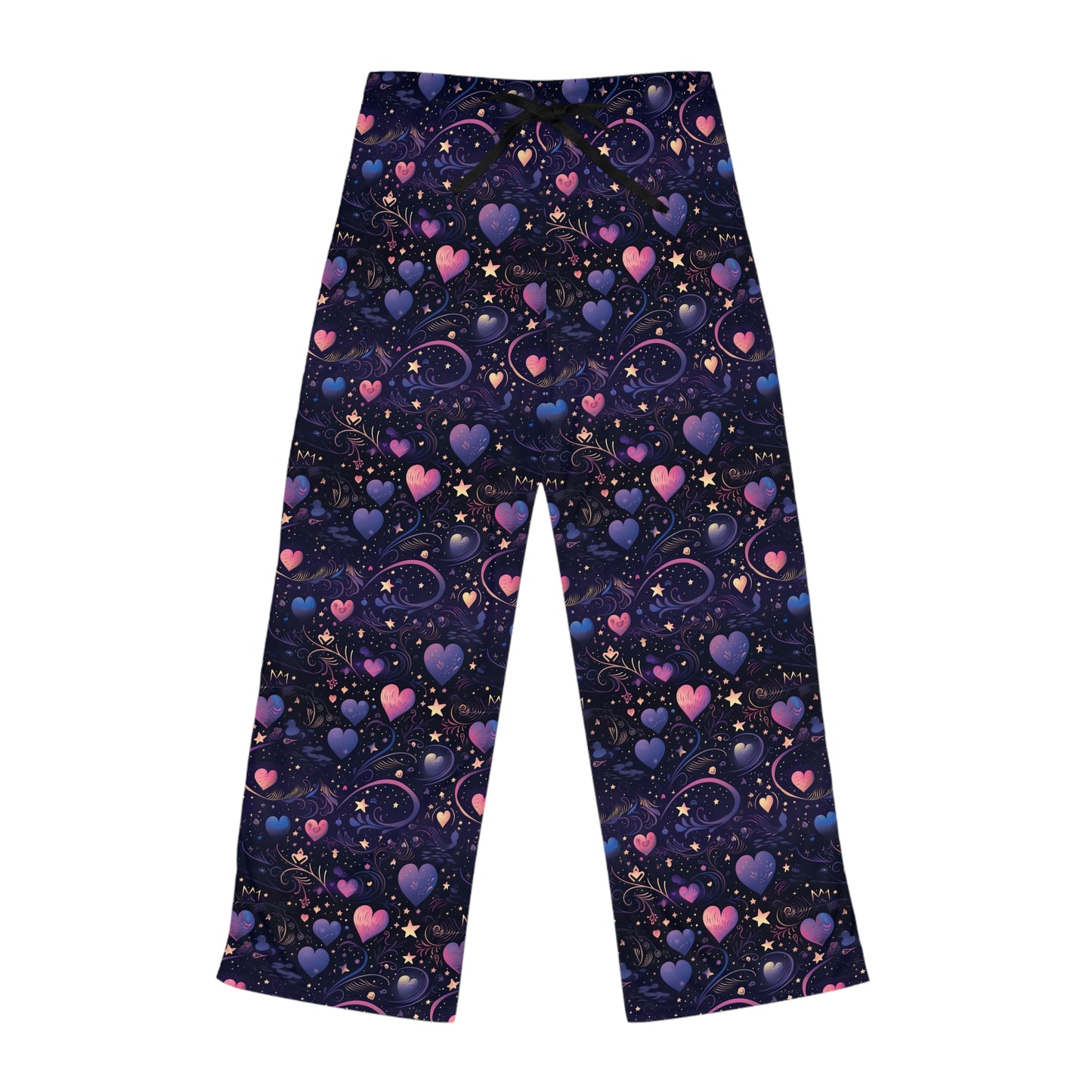 Blue Celestial Women's Pajama Pants, Galaxy Loungewear