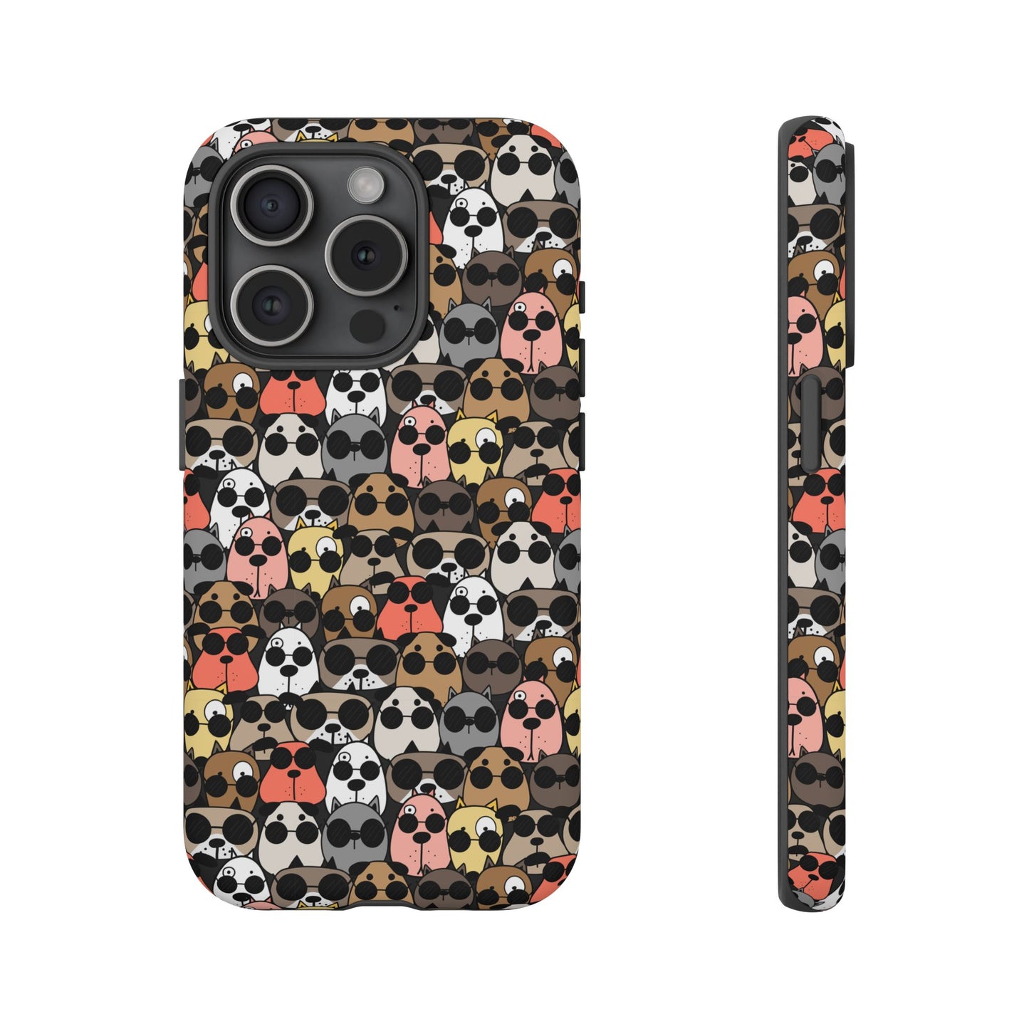 Dog Phone Case - Cute Dog Design - Tough Cases