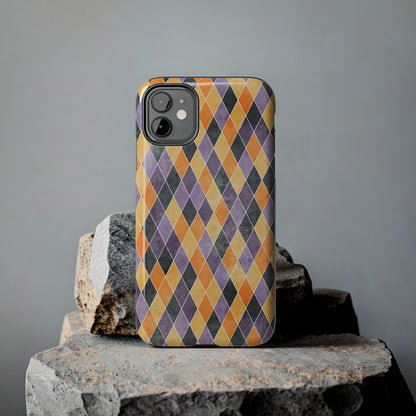 Geometric Cell Phone Case Colorful iPhone Case, Cute Cool Phone Case