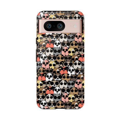 Dog Phone Case - Cute Dog Design - Tough Cases