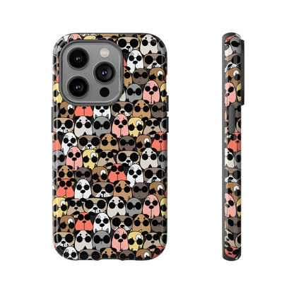 Dog Phone Case - Cute Dog Design - Tough Cases