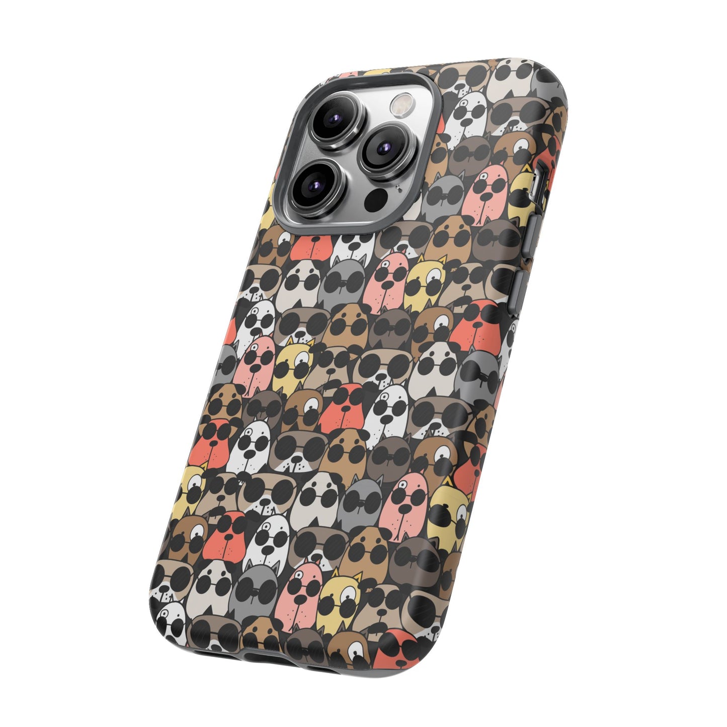 Dog Phone Case - Cute Dog Design - Tough Cases