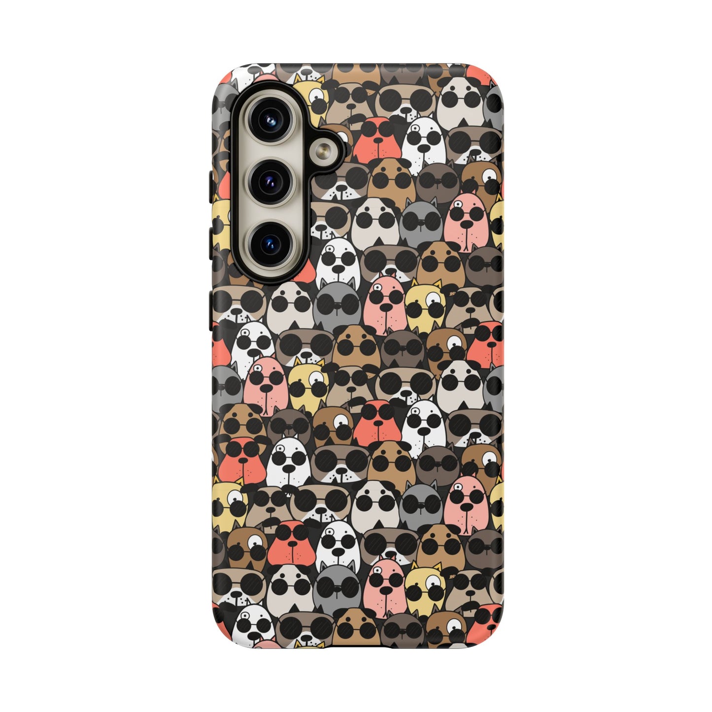 Dog Phone Case - Cute Dog Design - Tough Cases