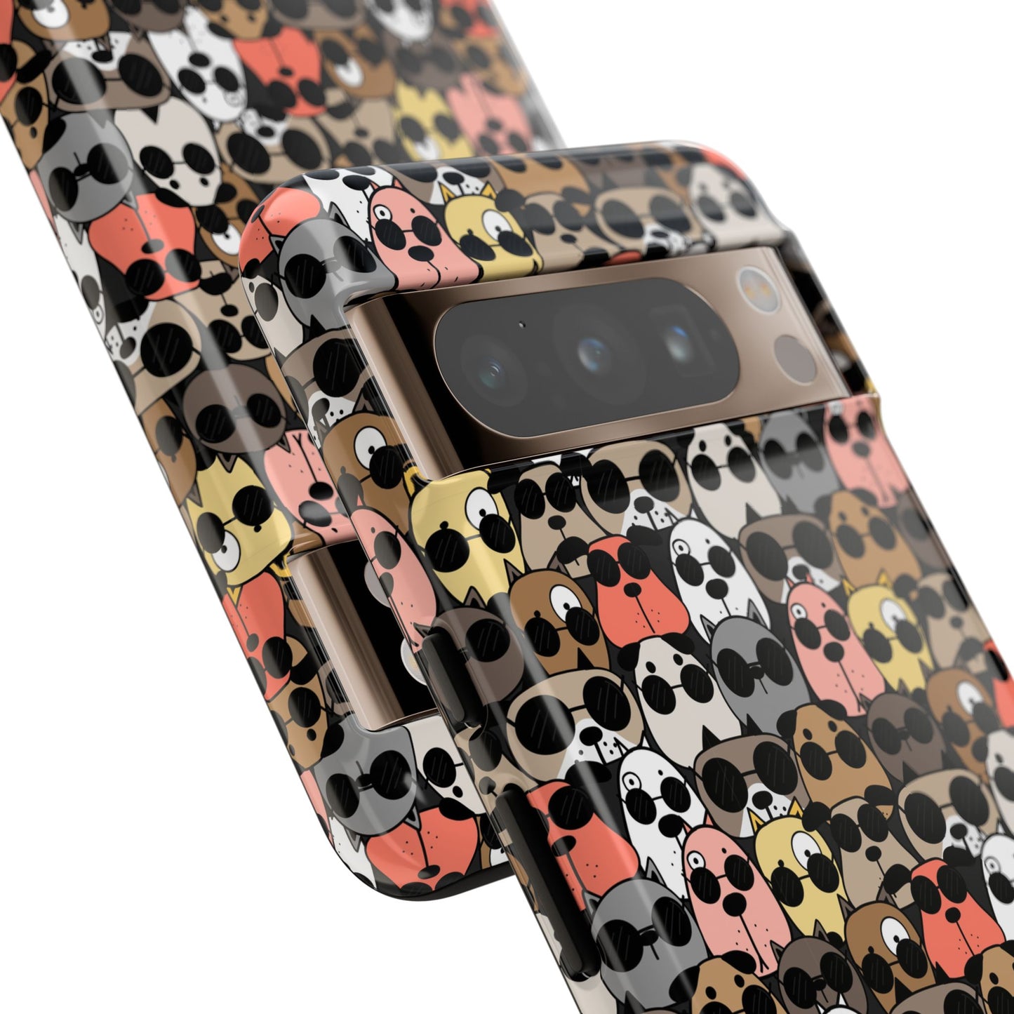 Dog Phone Case - Cute Dog Design - Tough Cases