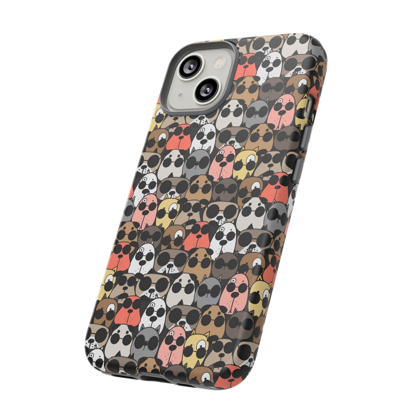 Dog Phone Case - Cute Dog Design - Tough Cases