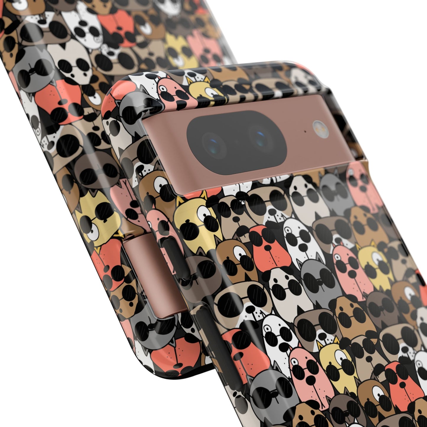 Dog Phone Case - Cute Dog Design - Tough Cases