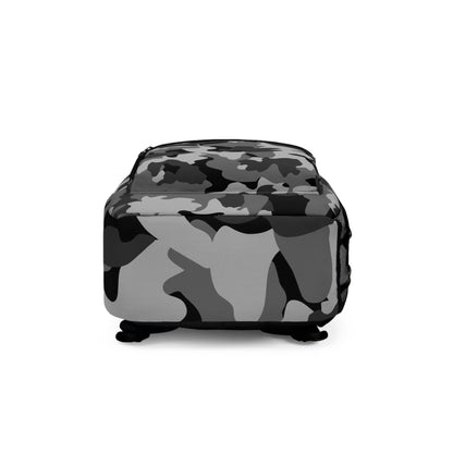 Black Camo School Backpack, Travel College Backpack, Cool Backpack for Boys, Girls, Backpack Aesthetics