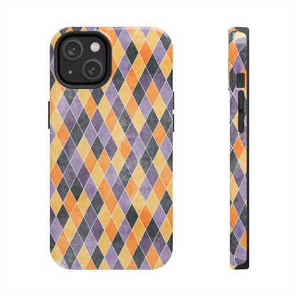 Halloween Geometric Phone Cases Cool iPhone Cell Phone Case