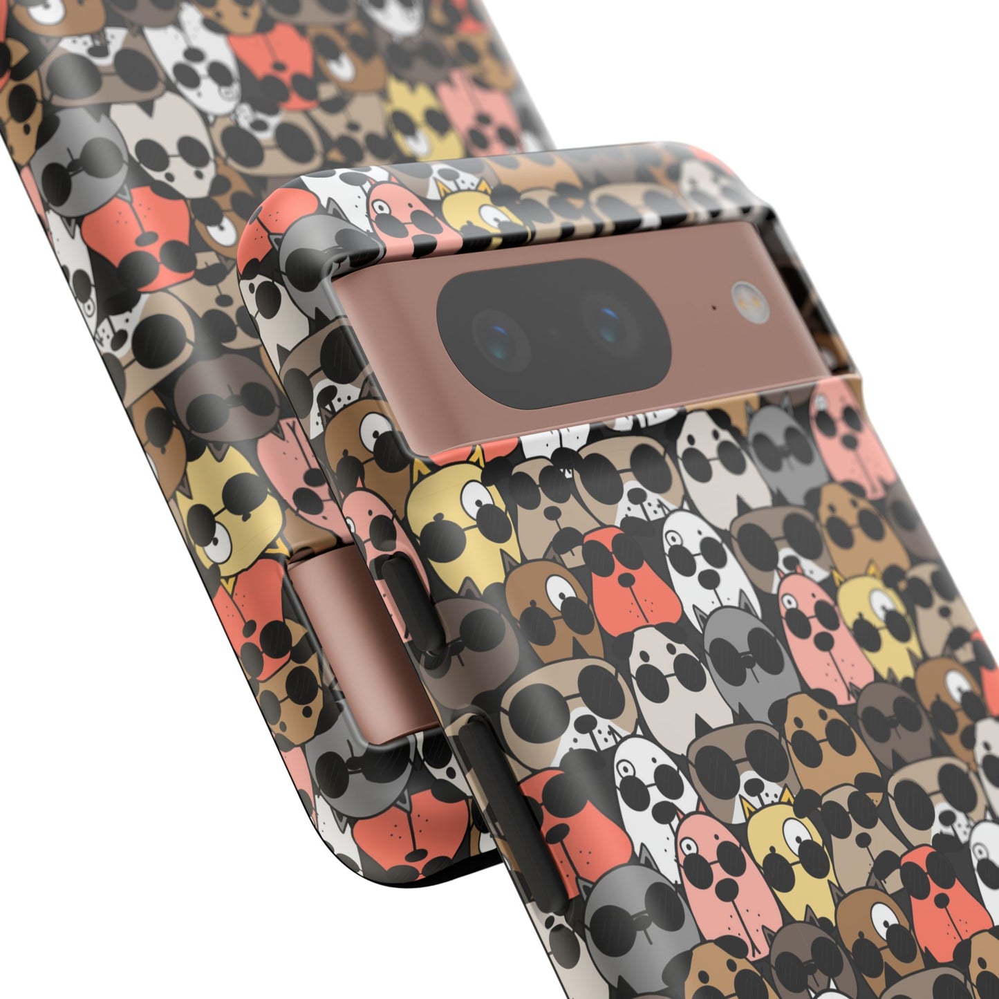 Dog Phone Case - Cute Dog Design - Tough Cases