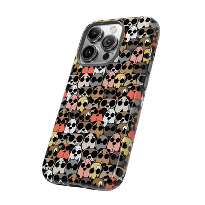 Dog Phone Case - Cute Dog Design - Tough Cases