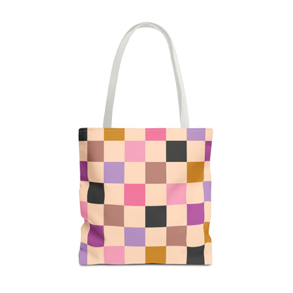 Checkered Tote Bag (AOP)