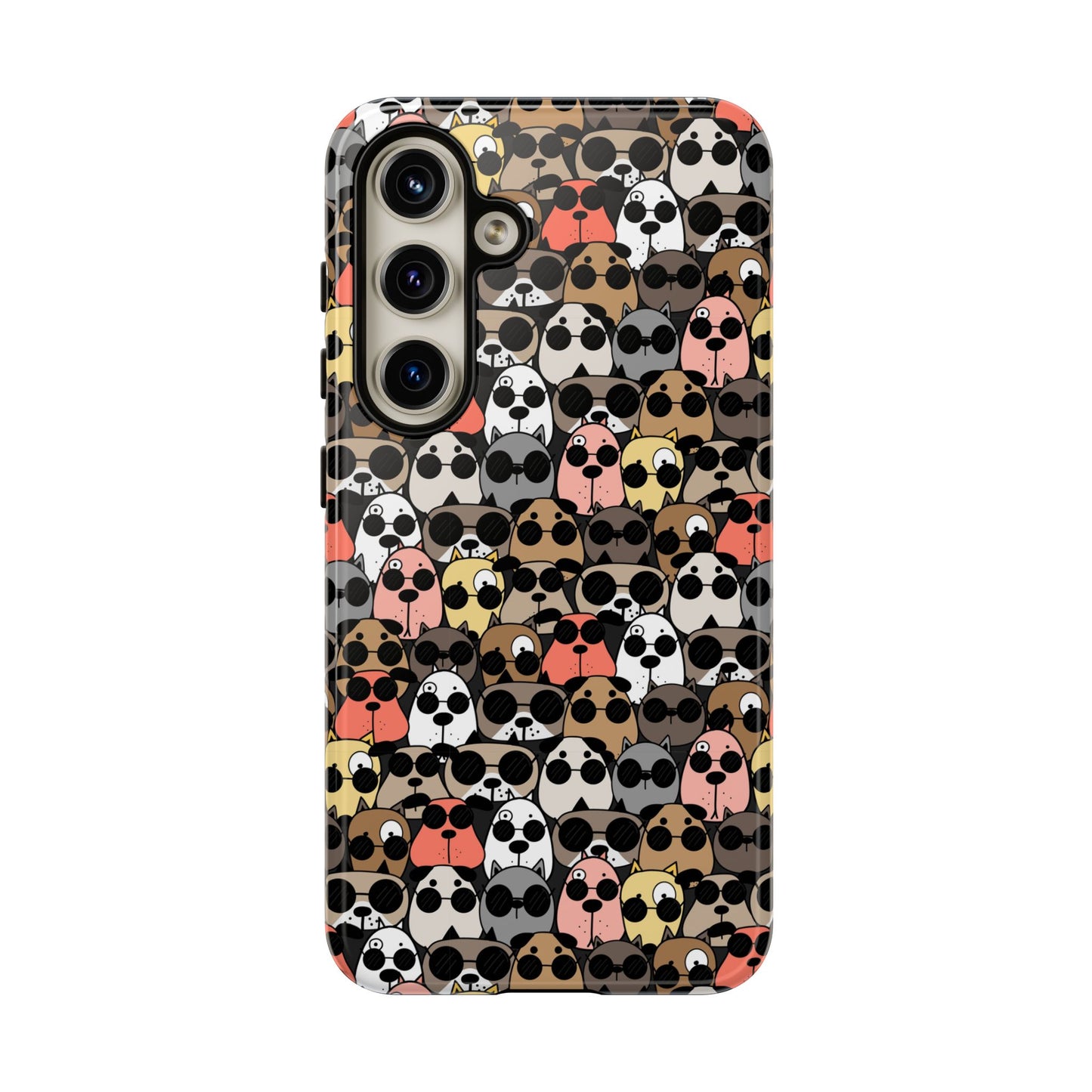 Dog Phone Case - Cute Dog Design - Tough Cases