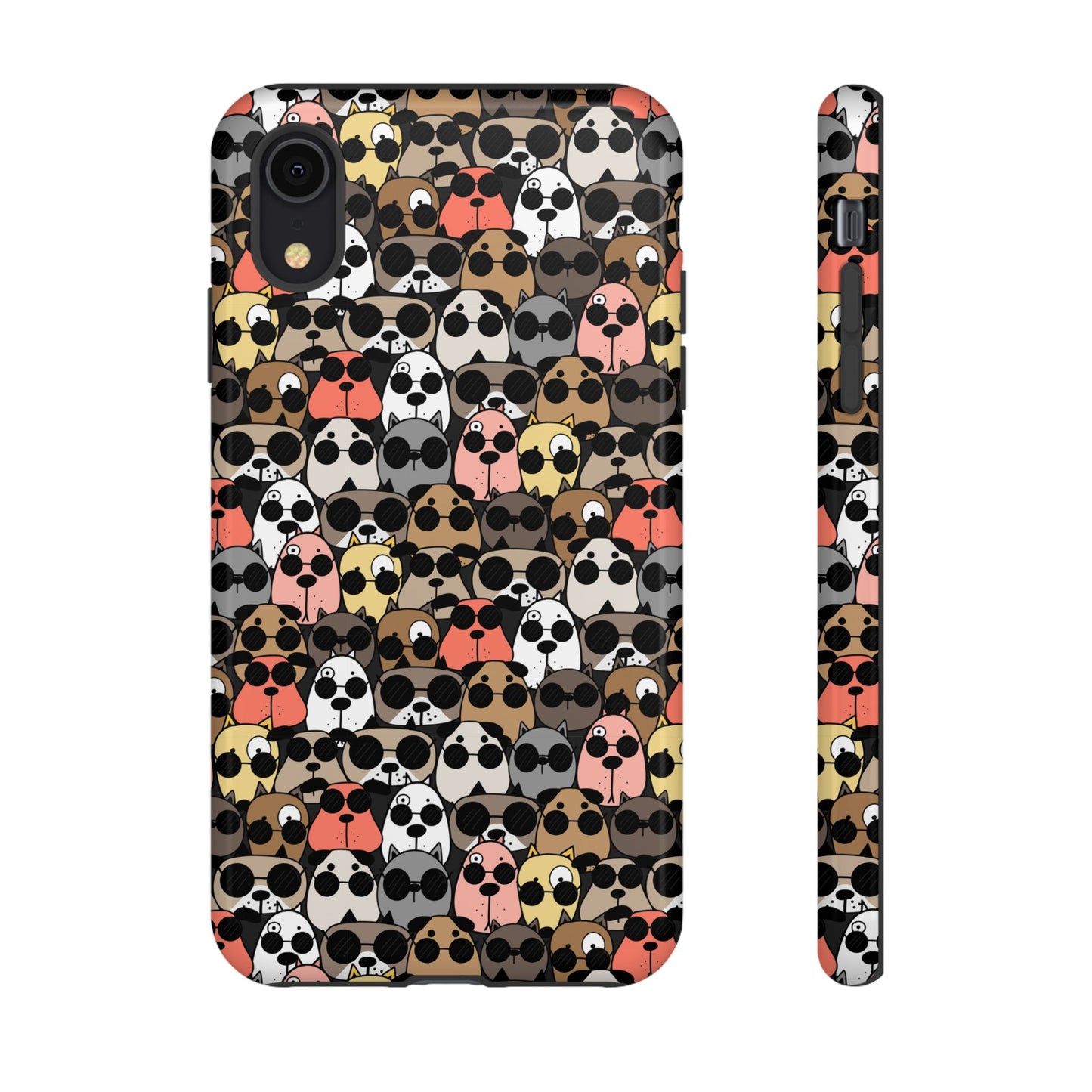 Dog Phone Case - Cute Dog Design - Tough Cases