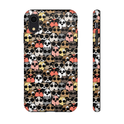 Dog Phone Case - Cute Dog Design - Tough Cases