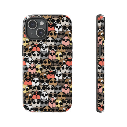 Dog Phone Case - Cute Dog Design - Tough Cases