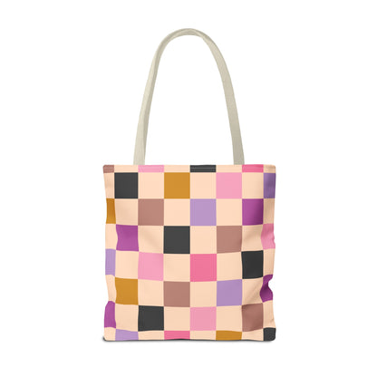 Checkered Tote Bag (AOP)