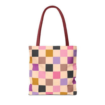 Checkered Tote Bag (AOP)