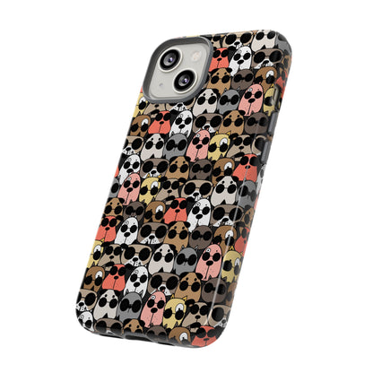 Dog Phone Case - Cute Dog Design - Tough Cases