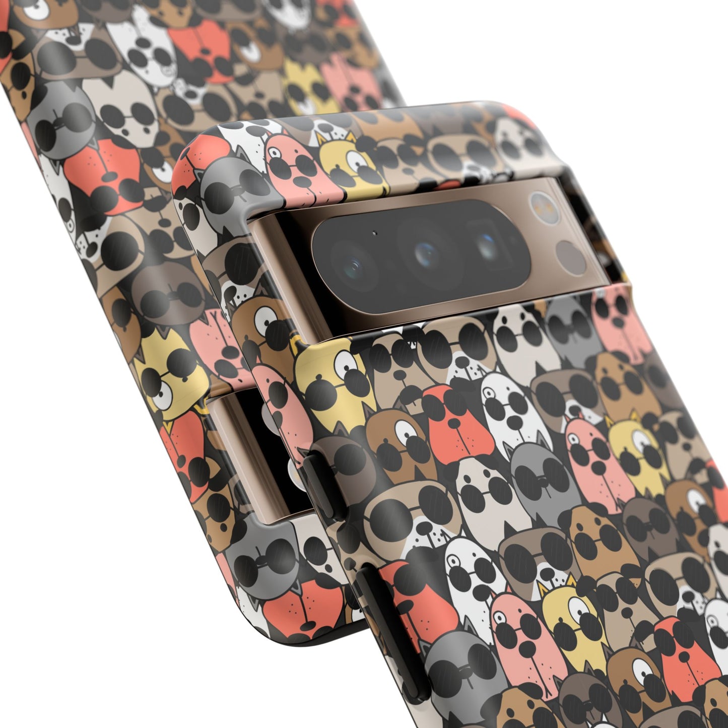 Dog Phone Case - Cute Dog Design - Tough Cases