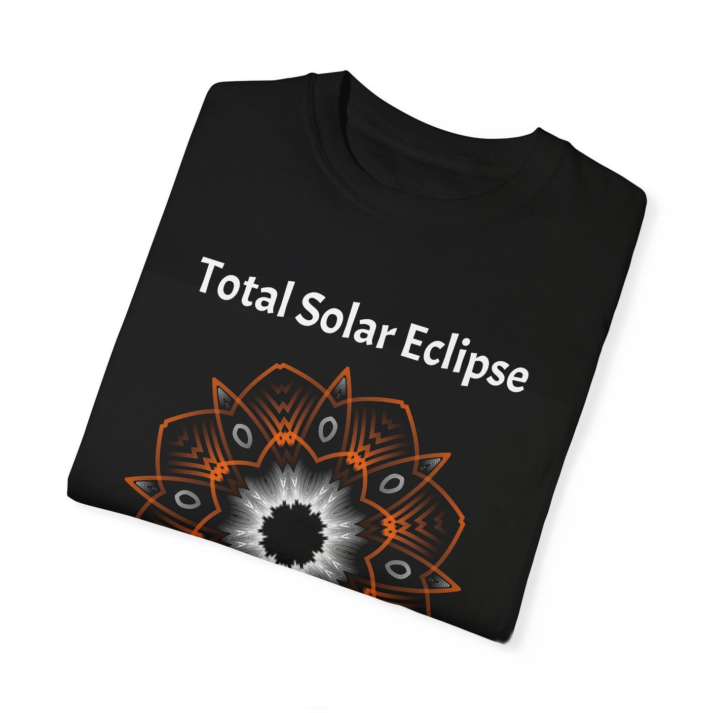 Mandala Total Eclipse Shirt- Total Solar Eclipse T-shirt, Habensens