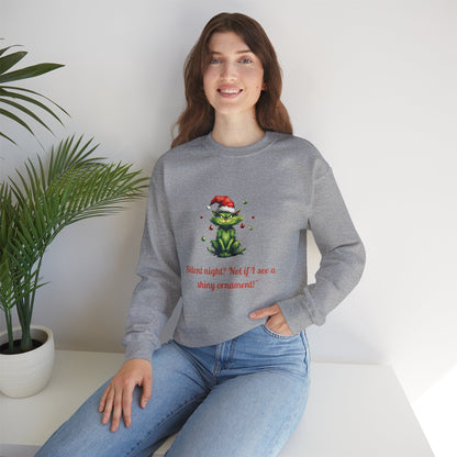 Christmas Cat Sweatshirt-Christmas Crewneck-Funny Cute Cat Sweater