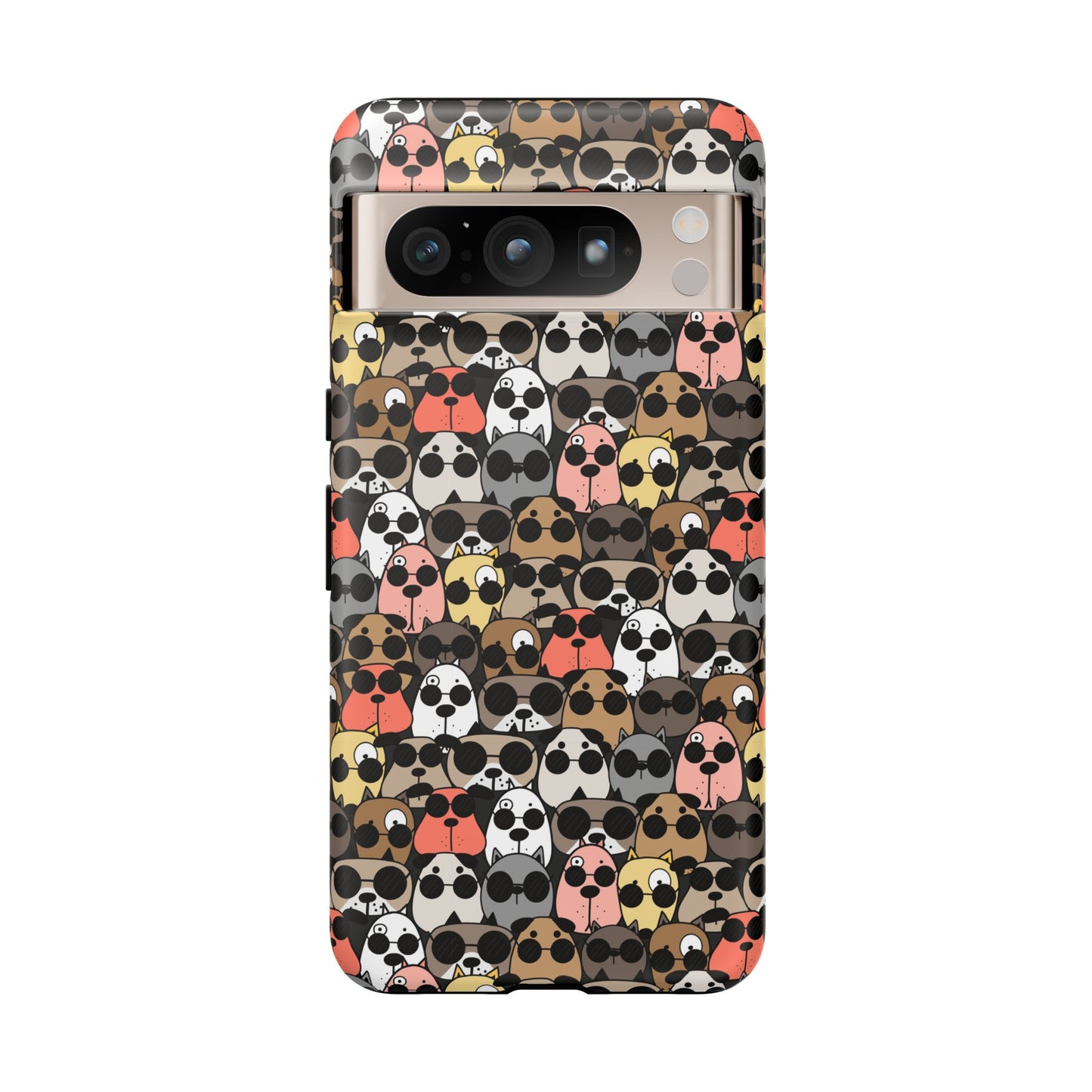 Dog Phone Case - Cute Dog Design - Tough Cases