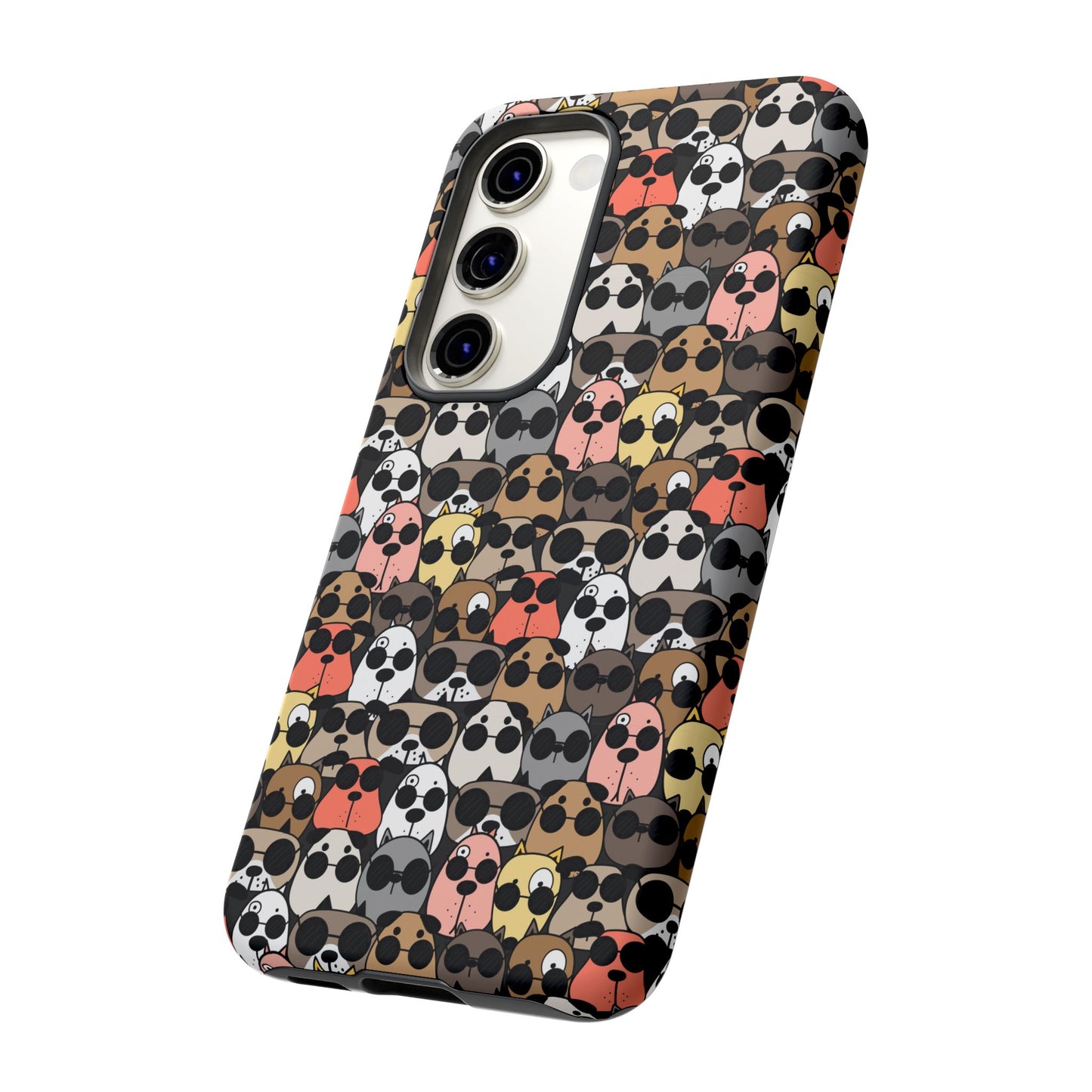 Dog Phone Case - Cute Dog Design - Tough Cases