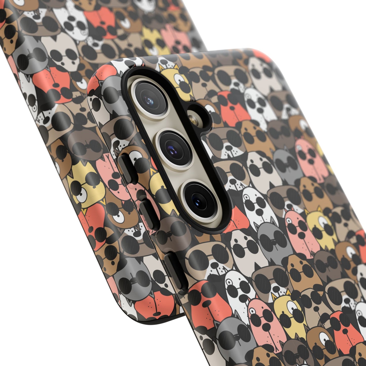 Dog Phone Case - Cute Dog Design - Tough Cases