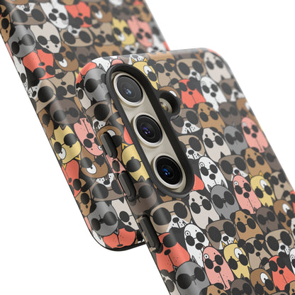 Dog Phone Case - Cute Dog Design - Tough Cases