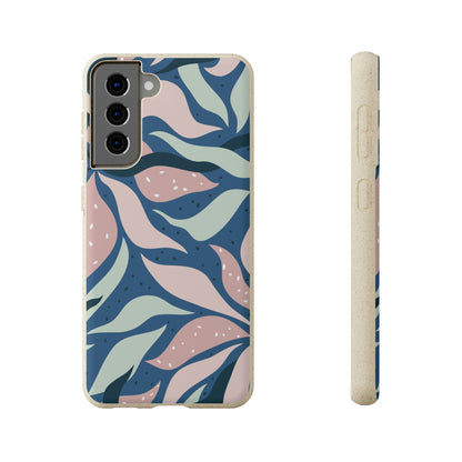 Floral Flower Tough Phone Case, Cute Cool Trendy Biodegradable Phone Case