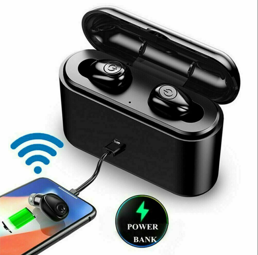 Waterproof Bluetooth 5.0 Earbuds Headphones Wireless Headset Noise Cancelling