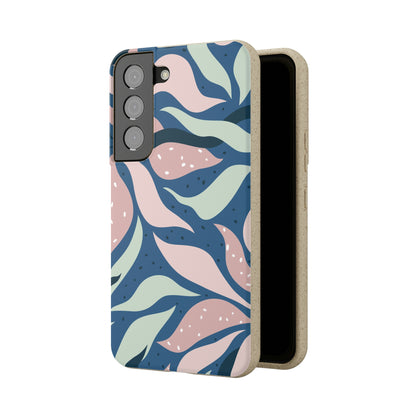 Floral Flower Tough Phone Case, Cute Cool Trendy Biodegradable Phone Case