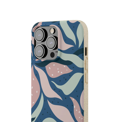 Floral Flower Tough Phone Case, Cute Cool Trendy Biodegradable Phone Case