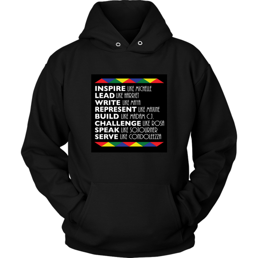 Black History Hoodie-African American History Hoodie-Black leaders women-Custom Hoodies