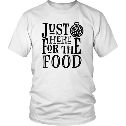  The Food Funny Unisex White T-shirt