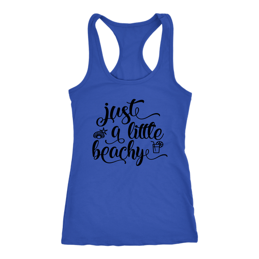 Women's Beach Racer Back  Kelly Tank