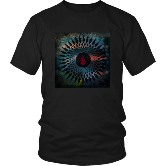 Unisex Geometric kaleidoscope  Graphic T-Shirt