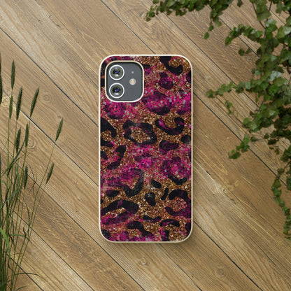 Animal Print Eco-Friendly Biodegradable Phone Case: Protect Your Device & the Planet"