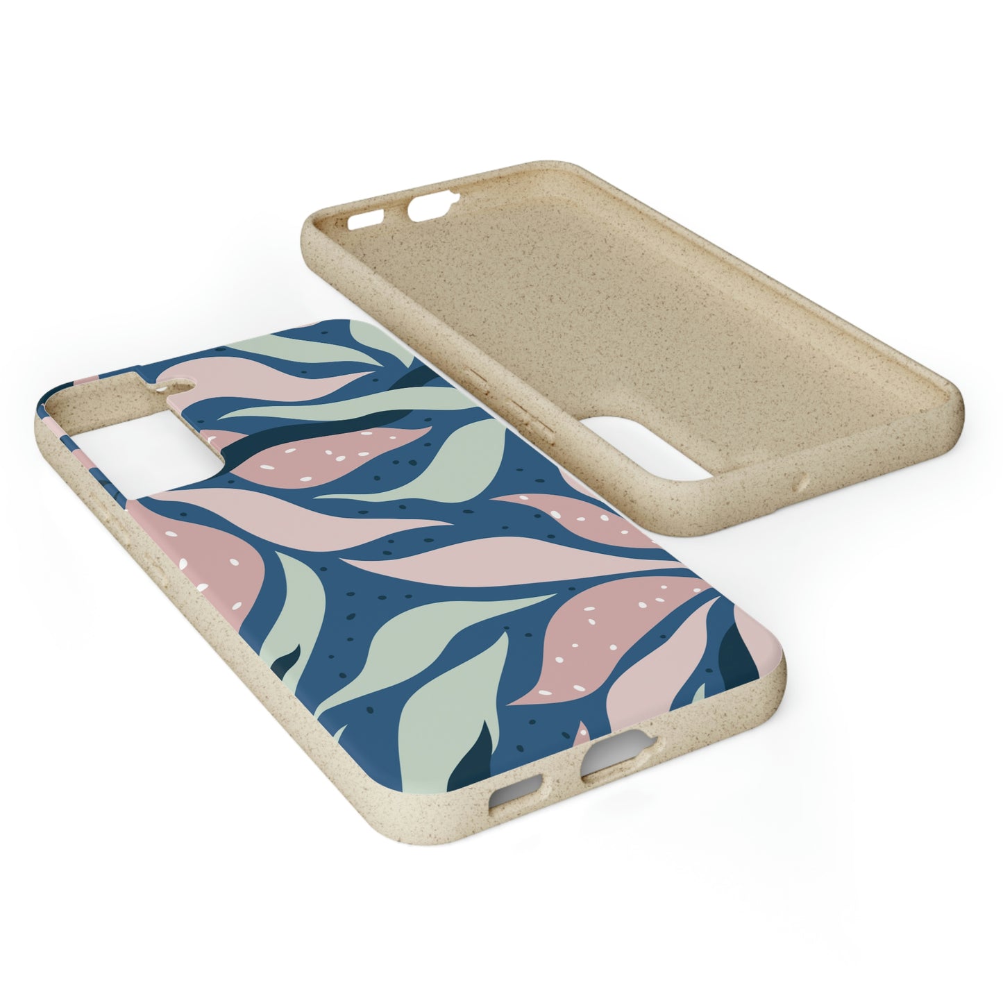 Floral Flower Tough Phone Case, Cute Cool Trendy Biodegradable Phone Case