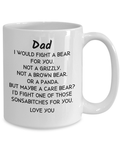 Dad Coffee Mug Dad Gift Funny Mug Father's Day