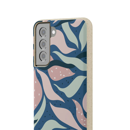 Floral Flower Tough Phone Case, Cute Cool Trendy Biodegradable Phone Case