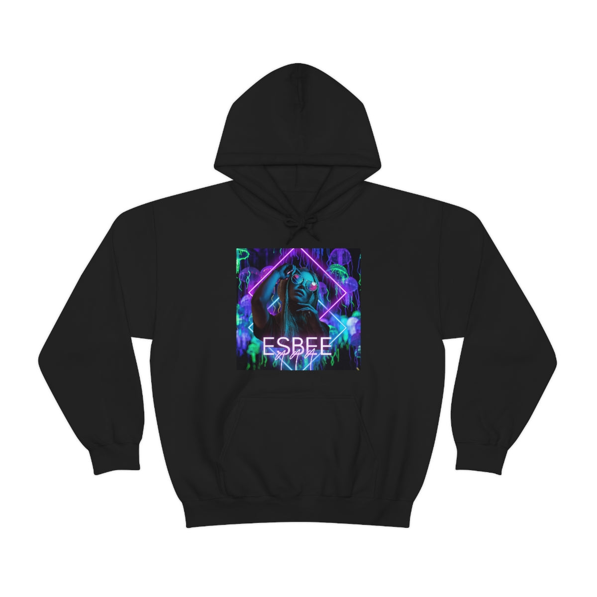 Graphic Hoodies Streetwear Hooded Sweatshirt Men Women Rave Neon 90's Trendy