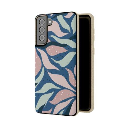 Floral Flower Tough Phone Case, Cute Cool Trendy Biodegradable Phone Case