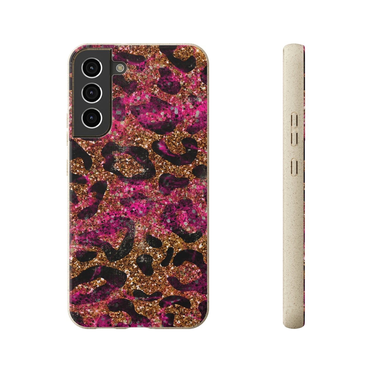 Animal Print Eco-Friendly Biodegradable Phone Case: Protect Your Device & the Planet"