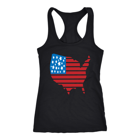 USA Tank Top Racerback For Men and Women