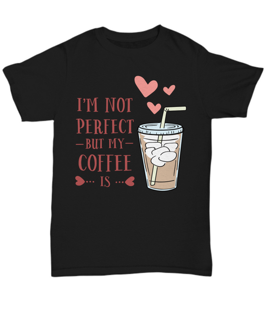 Custom T-Shirt Coffee Lovers Graphic Tee Men Women Funny Shirts with Sayings